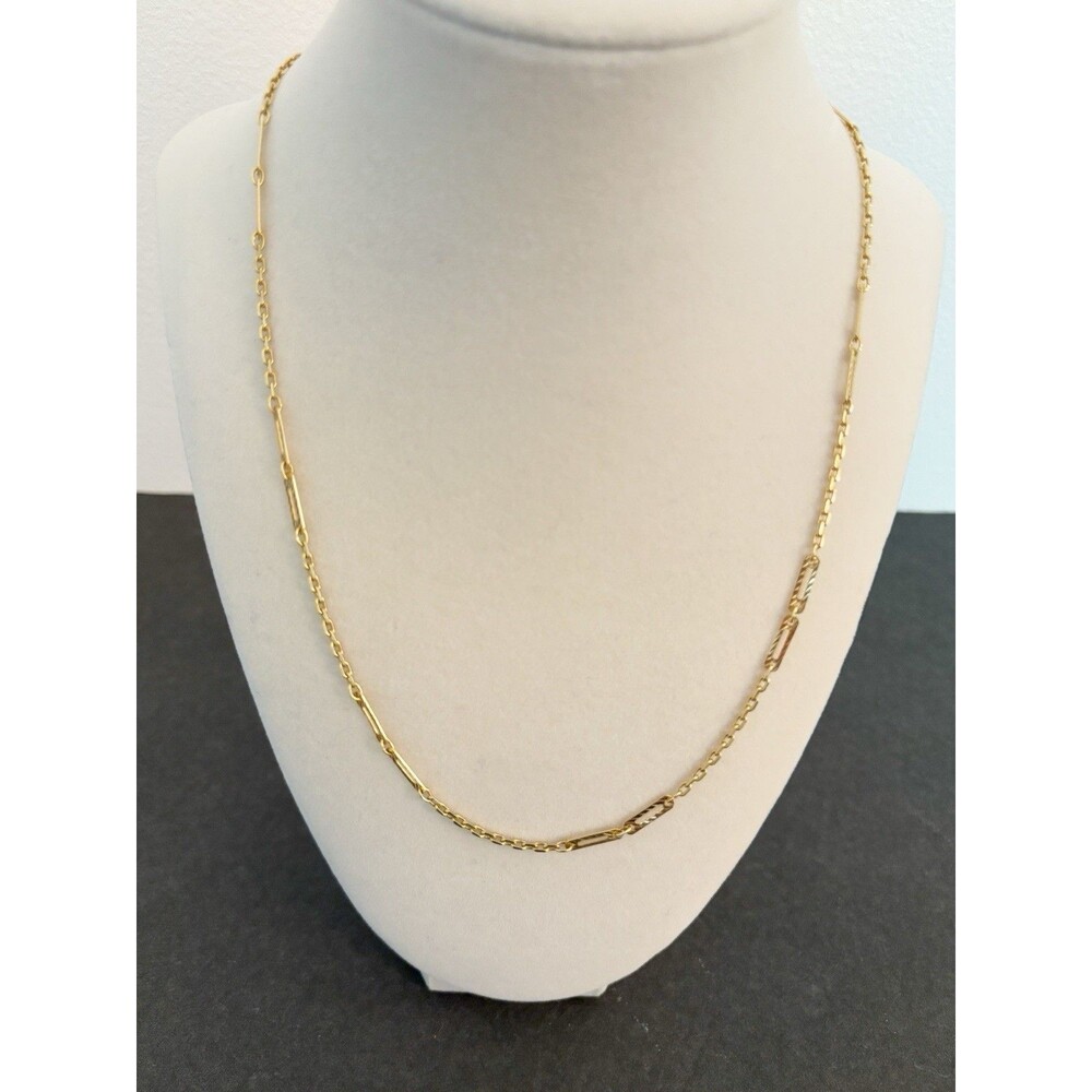 Vintage 18k Gold Chain 23” Italian Made 9.6g